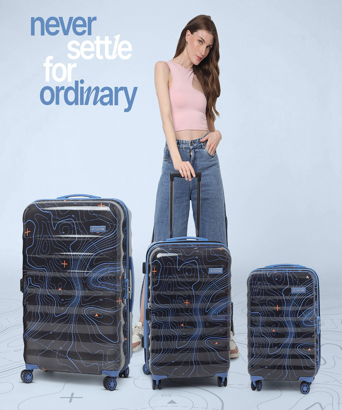 Luggage Sets With Wheels Uppercase Topo Hard Trolley Luggage Set