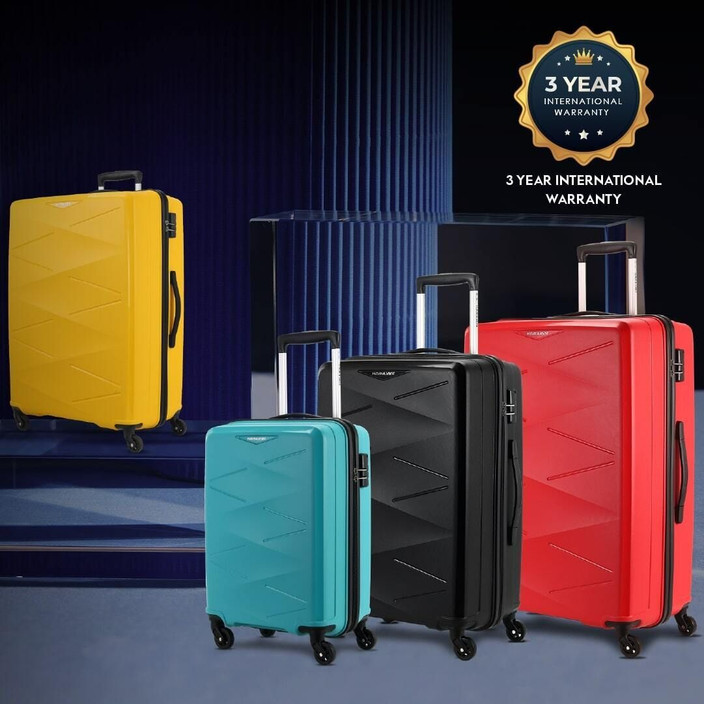 Kamiliant by American Tourister (Small 55Cm |Medium 68Cm| Large  79Cm)Combination Lock-Triprism Cabin Check-in Set Wheels 30 inch