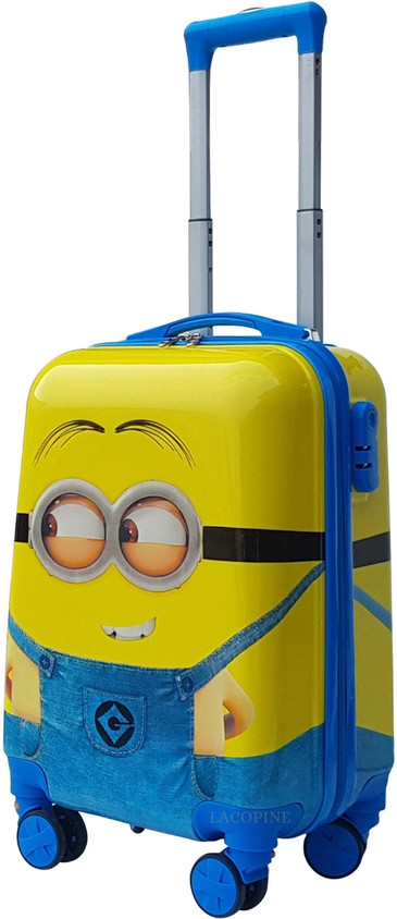 LACOPINE Polycarbonate Hard Shell Suitcase Children Travel Trolley Bag  Expandable Cabin Suitcase Wheels 20 inch