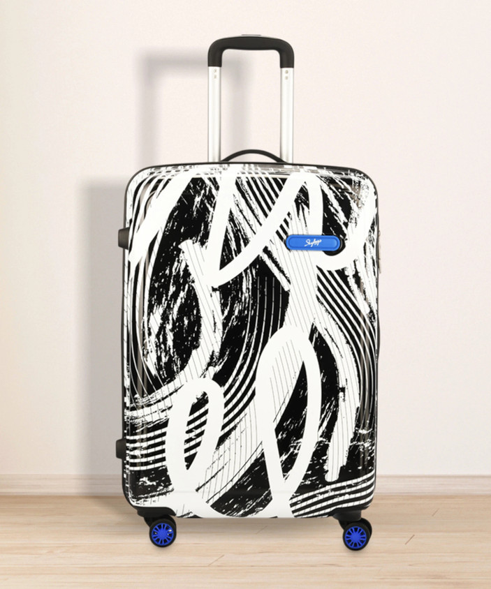 Skybags Trooper Sky Bag White And Blue Trolley SKYBAGS Stroke 3P