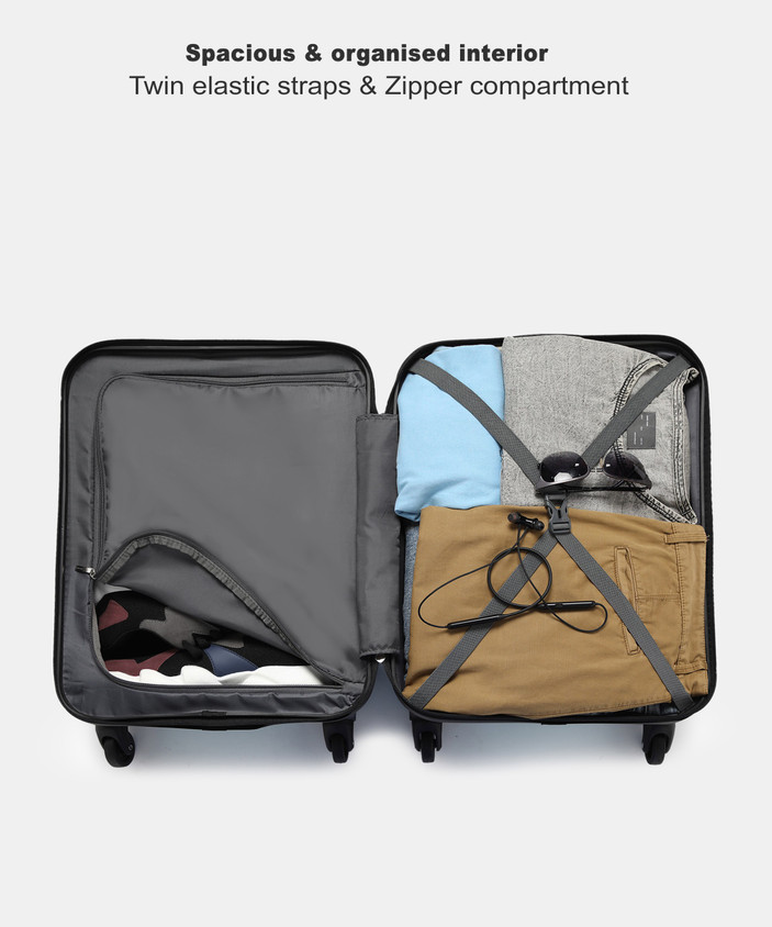 PROVOGUE Verge Cabin Suitcase Wheels 22 Inch Teal Price in