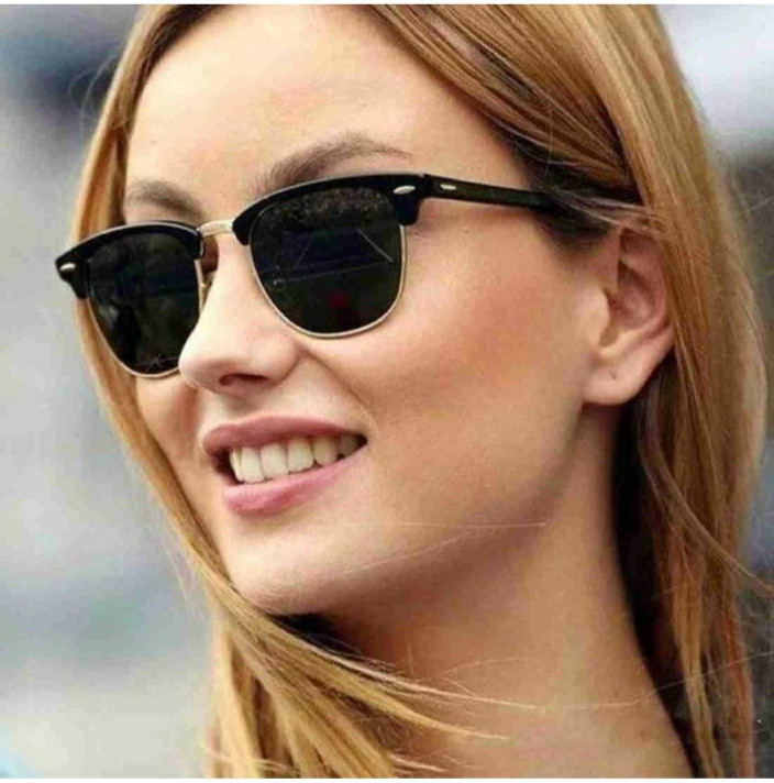 Buy EBRACOLLECTION Clubmaster Sunglasses Black For Boys Girls