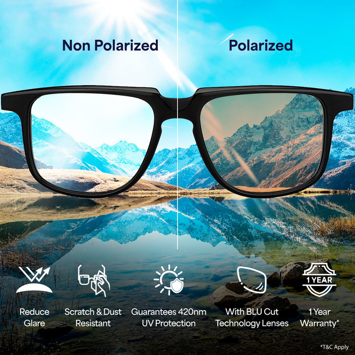 Vs Non Polarised Polaroid Lens Glasses Difference Between