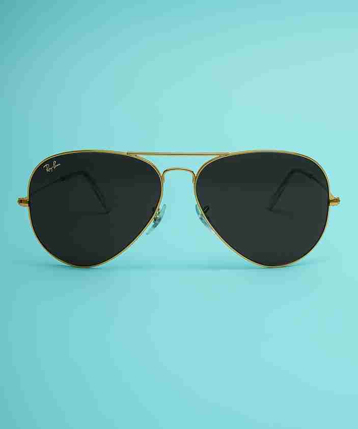 ray ban thick aviator sunglasses