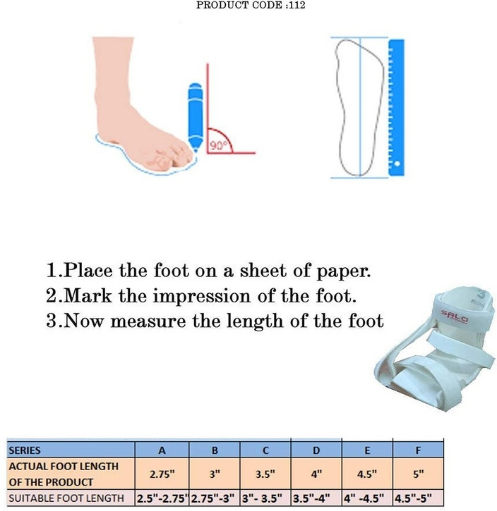 Salo Orthotics 112 Foot Support
