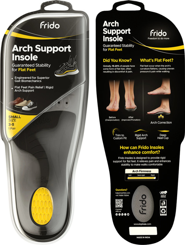 Arch Support Soles For Flat Feet Frido Arch Support Rigid Insole For