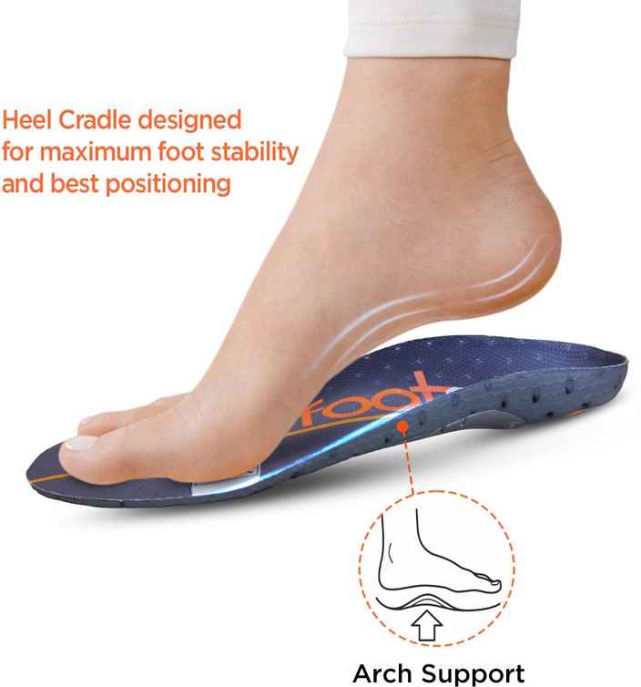 Flat Feet Vissco Arch Support VISSCO Footsol Shoe Insoles For High