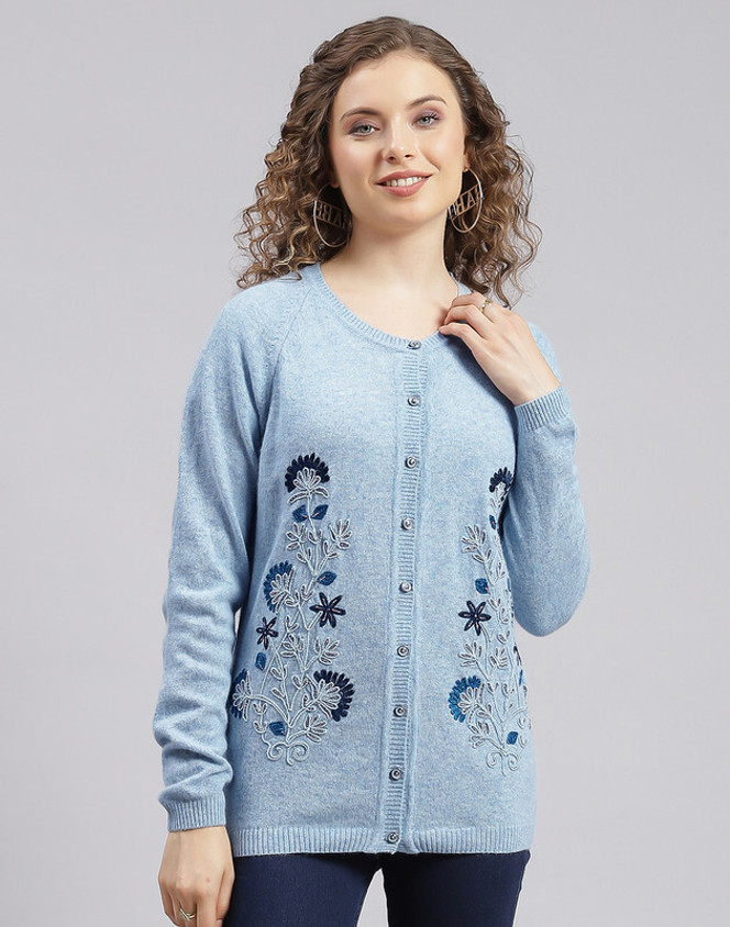 Monte Carlo Long Sweater For Women Flipkart Buy Grey Sweaters