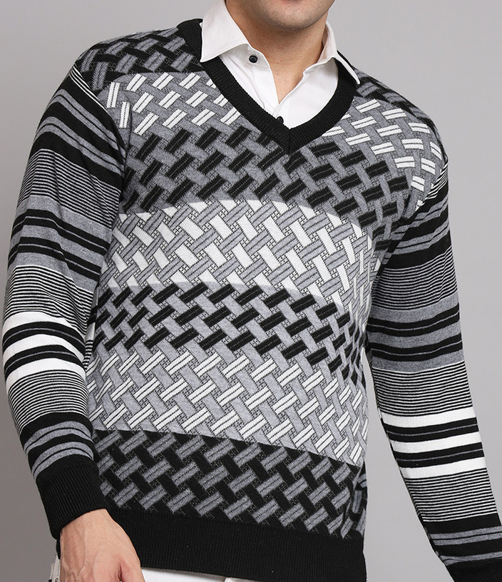 V Neck Flipkart Woolen Sweater V Neck Full Sleeves Mens Plain