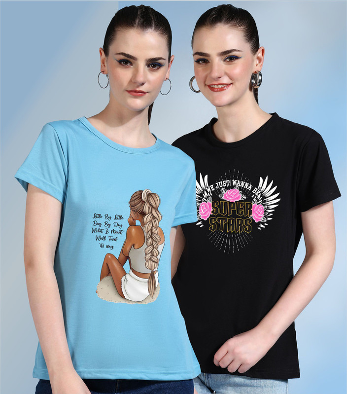 Flipkart Best Women's Short Sleeve T Shirts Buy Dollar Girls