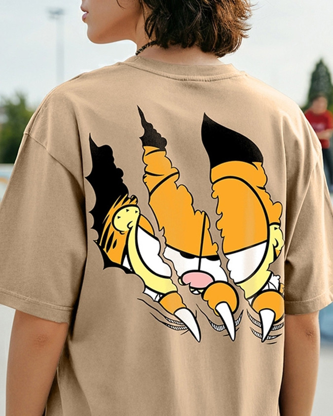 BEWAKOOF Graphic Print Women Round Neck Brown T-Shirt Buy