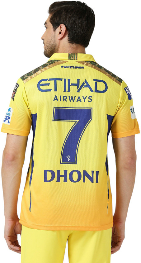 Polo Csk T Shirt Dhoni Flipkart PlayR X Chennai Super Kings