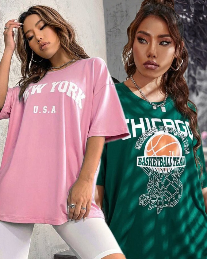 young threads collection Printed Women Round Neck Multicolor T