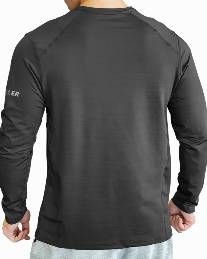 EyeBogler Solid Men Round Neck Grey T-Shirt Buy EyeBogler Solid