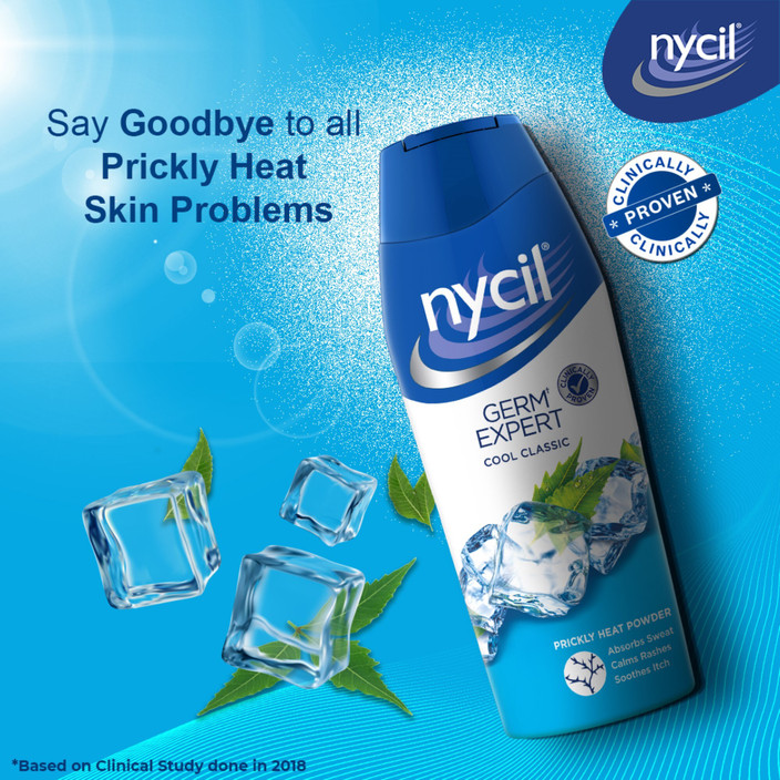 NYCIL Germ Expert Cool Classic Prickly Heat Cooling classic