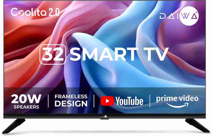 Daiwa 80 cm (32 inch) HD Ready LED Smart Linux TV with YouTube