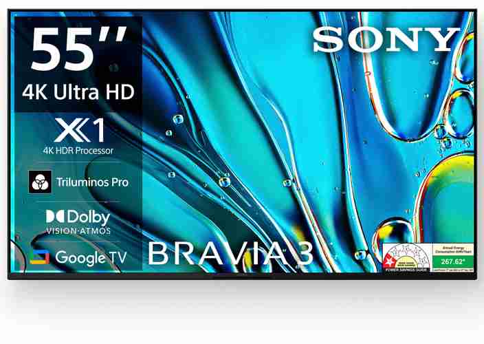 ⭐︎優敏⭐︎ 【 SONY BRAVIA 】 BRAVIA 3 | 4K HDR | Smart TV | TVs | Sony India