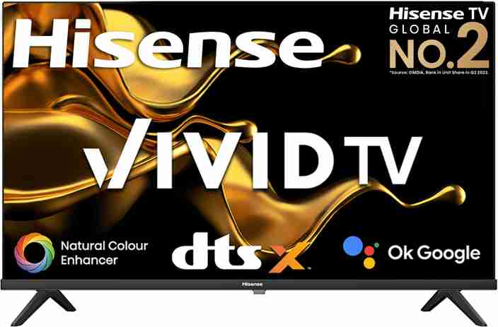 Hisense A4G Series 108 cm (43 inch) Full HD LED Smart Android TV