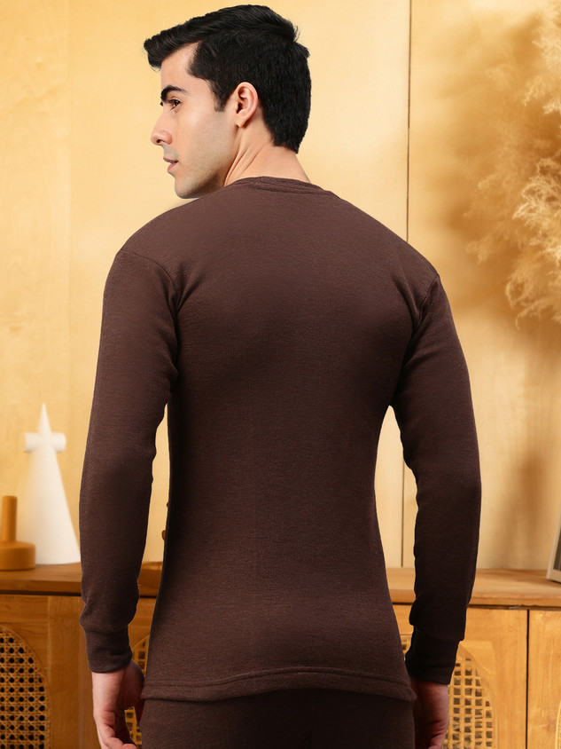 LUX COTT'S WOOL Men Top Thermal