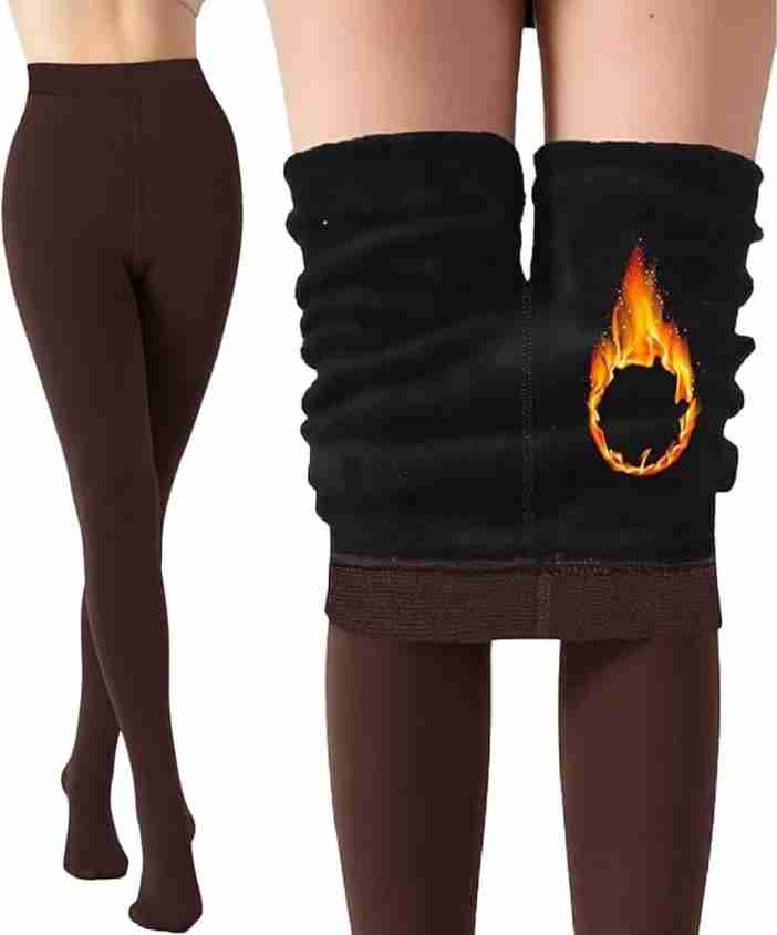Lebami Winter Warm Thermal Leggings Tights Thick Fleece Lined