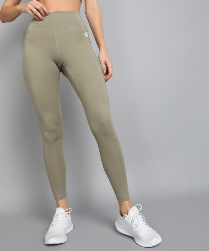 ADIDAS Solid Women Silver Tights Buy ADIDAS Solid Women Silver