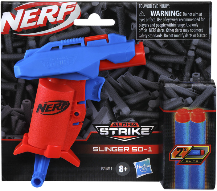 Blaster Pistola Nerf Precio Nerf Alpha Strike Slinger SD-1 Single