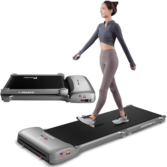 Powermax Fitness WalkPad-5 (4HP Peak)with Remote Control, Ultra