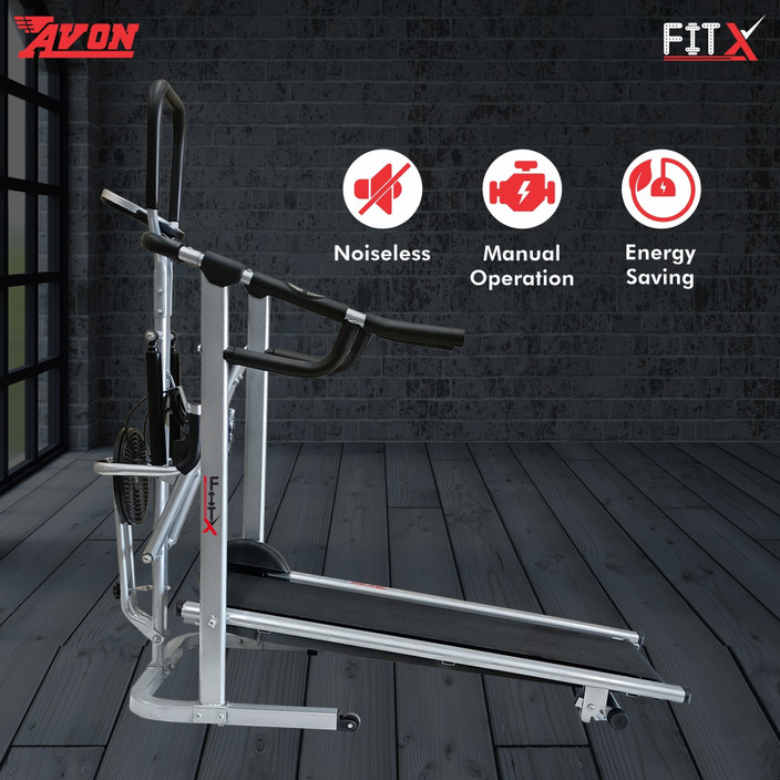 AVON FitX J-1560 Manual Treadmill For Home Use Treadmill Treadmill