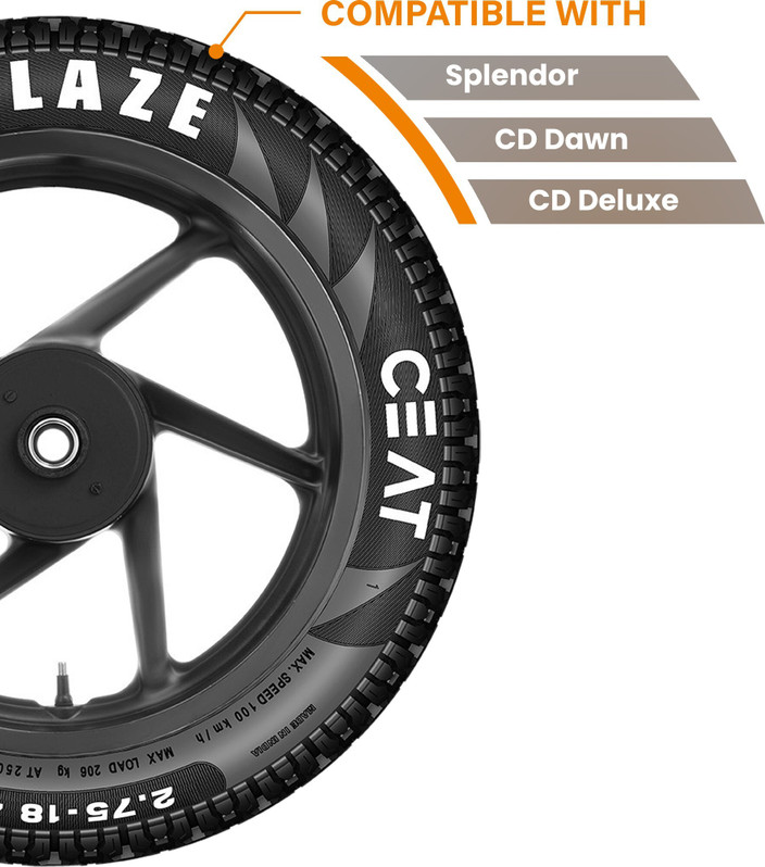 Hf Deluxe Ceat 75 18 Tyre Price Tubeless Tyre Ceat Tyre Price Hf