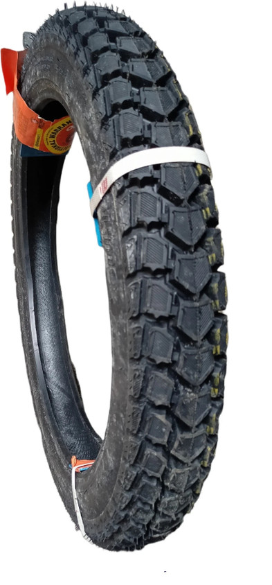 18 Glamour Bike Tyre Rate MRF Nylogrip Plus Tube-Type For Bike