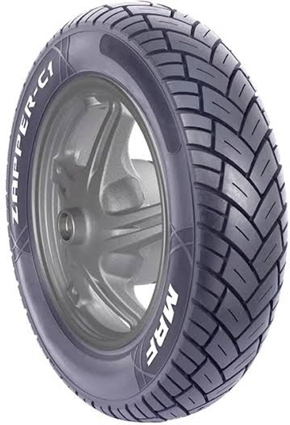 Mrf Tyre Fascino Tyre Tube Price MRF 90/100-10 ZAPPER Tube Type - Main Image