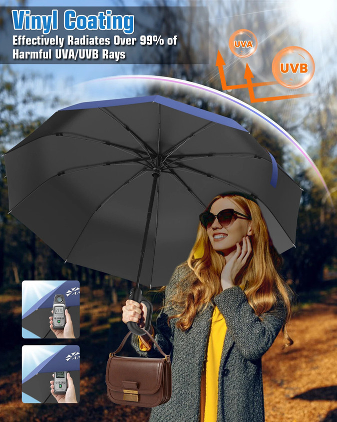 Outdoor Umbrella Repel Umbrella Windproof Double Vented Travel