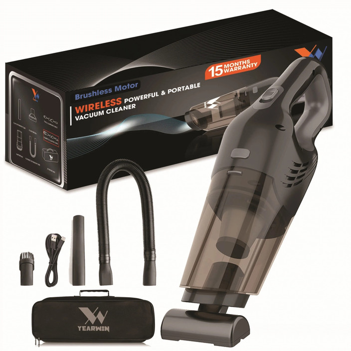 Ubuy Battery Powered Car Vacuum Cleaner Wireless Car Vacuum