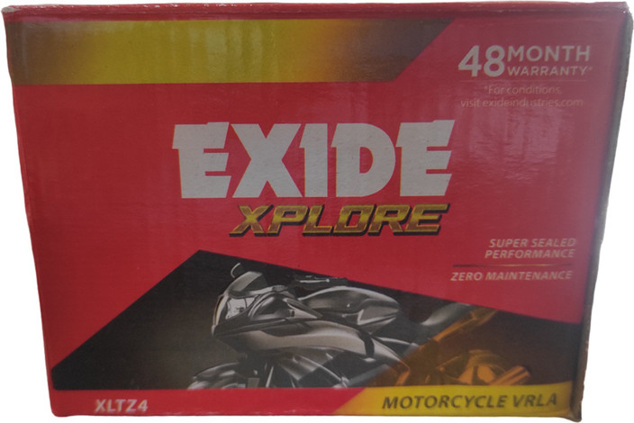 Battery Capacity Exide Xplore Xltz4 Bike Battery Price Exide
