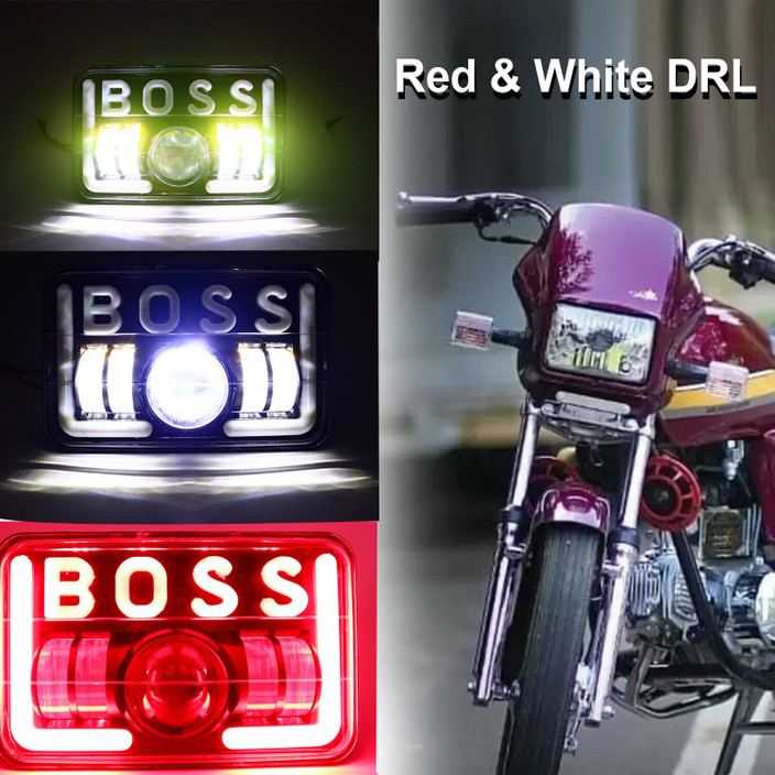 Drl Splendor New Led Headlight Splendor BOSS DRL LED Projector