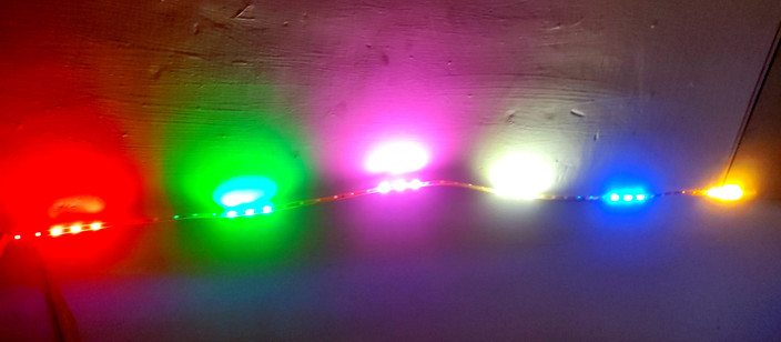 Striscia LED Blu 12V 30cm Impermeabile Per Auto E Moto - 4 Pezzi