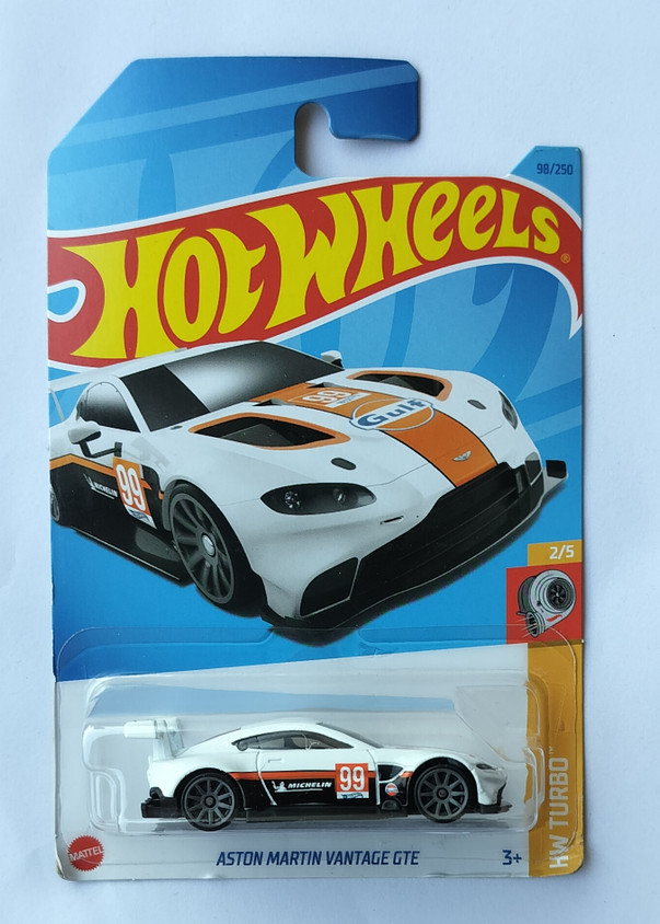 ホットウィール Aston Martin Vantage GTE 2/5 Hot Wheels - Aston Martin Vantage GTE - HW Turbo 2/5 - HKJ37