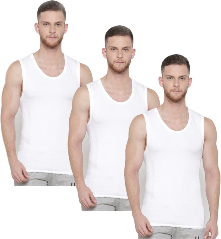 Are You Different×6(ROKU) NEWSPAPER VEST LUX PARKER Men's Regular Fit Vest WH_RN_6PC_White : Amazon