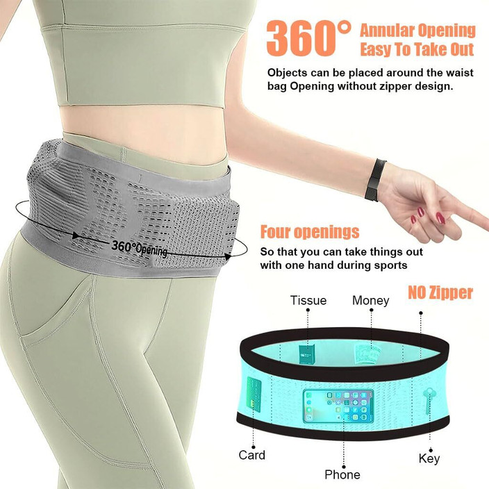 While Running Running Belt For Phone And Keys Adjustable Invisible Running  Belt For Phone India Ubuy