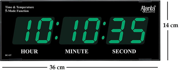 Ajanta Digital Clock Ajanta Quartz Wall Clock Setting Olc 302