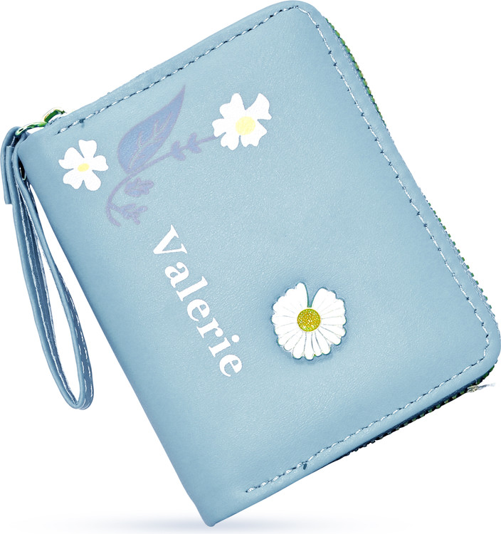 Valerie Cute Trendy Wallets Valerie Women Casual Blue Artificial