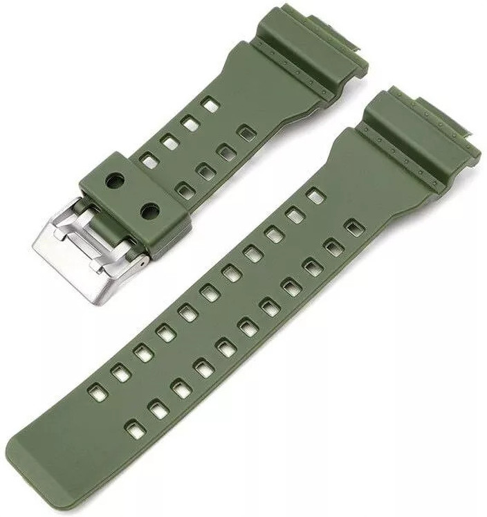 Rayyn [CASO 1] COMPATIBLE WITH CASIO G-SHOCK GD-120, GA-100, GA-110,  GA-100C OTHERS 16 mm Resin Watch Strap