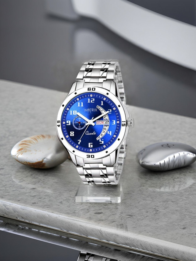 Analog Watches Matrix Watch Online MATRIX DD-78 Blue Dial, Day