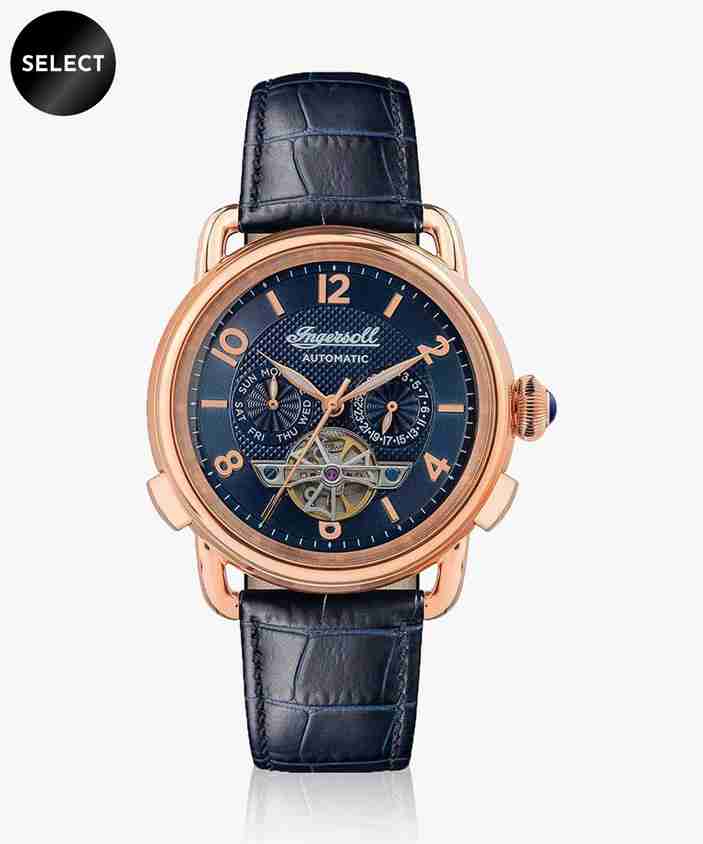 Ingersoll I00902B Automatic Blue Dial With Lifetime Warranty