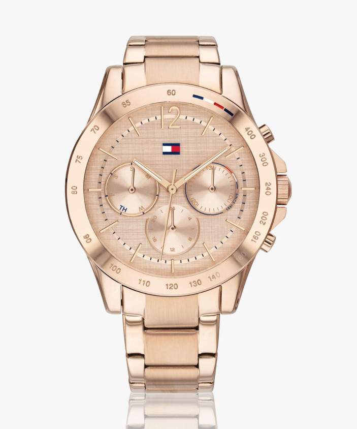 Rose Gold Tommy Hilfiger Carly Watch Cheap Tommy Hilfiger Carly