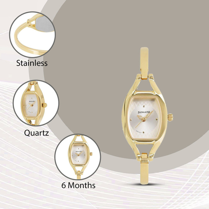 SONATA NP8114YM06 Wedding Collection Analog Watch For Women