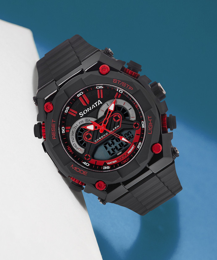 Analog Digital Watch Sonata Super Fibre Watches Models With Price