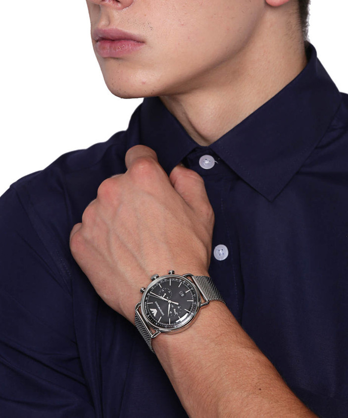 Stainless Steel Ar11104 Armani Watch Emporio Armani Men's Quartz