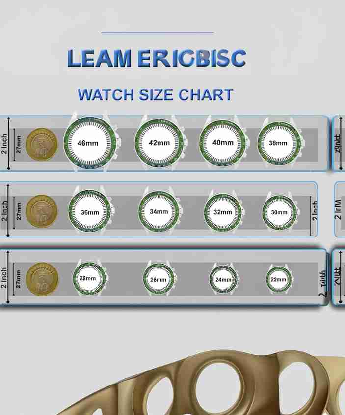 Dial Watch Case Size Chart Watch Dial Size For Wrist Face Watch
