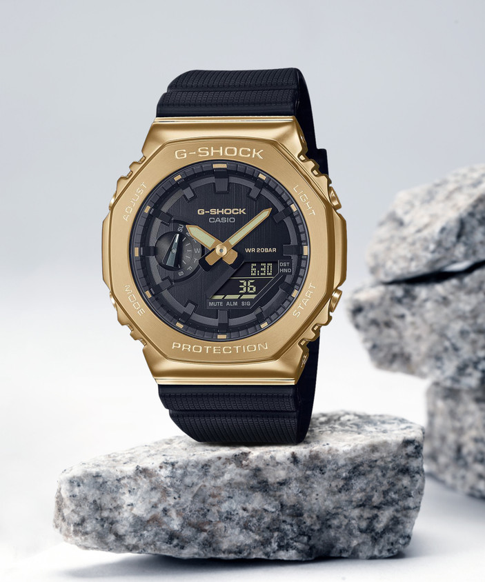 Shock Casio Watches G Shock Watches Black And Gold Price Casio G - Main Image